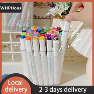 [COD] WHPHous Ship within 24 hours Large Capacity Desktop Storage Pen Holder Desk Organizer Pencil Display Cup Simple Office School Supplies Stationery Box