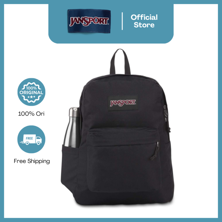JanSport Tas Ransel Backpack Daypack Superbreak Black Hitam