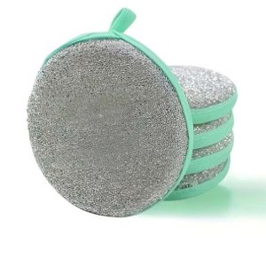 BAOLIKAI 10-Pack Multi-Use Kitchen Sponge Set Non-Scratch Super Absorbent Double-Sided Scrub Brushes for Dishwashing and Cleaning