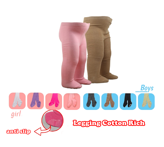Legging Bayi Polos SATUAN/Celana Bayi Legging ANTI SLIP