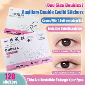 Jumbo Makeup Holding no residual glue natural and streakfree Nonreflective Stickers Invisible Eye Patch Longlasting styling Invisible double eyelids Double Eyelid Patch
