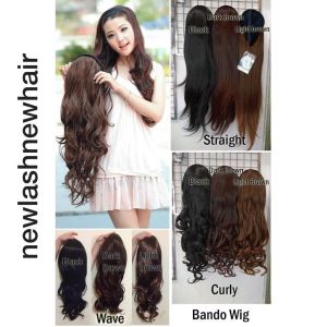 wig bandana wig bando