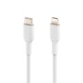 Cáp sạc nhanh USB-C to Lightning BOOST CHARGE Belkin 30W vỏ nhựa, chứng chỉ MFi - Hàng chính hãng. 