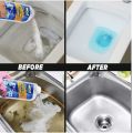 Top Seller SINK AND DRAINER POWDER CLEANER | Instant Action, Drain Cleaner Powder to Clear Clogged Drains, Sinks, Tubs and others | Powerful Sink & Drain Cleaner High Efficiency Clog Remover | Pipe Block Remover | Dissolves Grease, Hair Oils, Soap Scum.. 