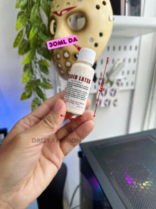 Liquid Latex SFX Mủ Cao Su Hóa Trang Giả Da Vết Rách Vết Bỏng Da Nhăn Lão Hóa Đa Năng - Tặng Kèm Mút Đánh