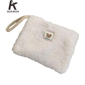 Cute Bear Travel Cosmetic Bag Spacious Wash Bag with Multiple Compartments Perfect for Vacation and Daily Use