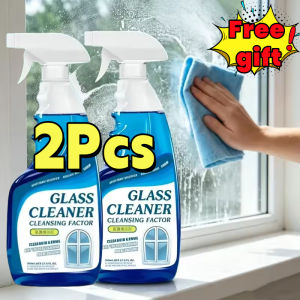 Free gift 2Pcs 1000ml Glass Cleaner For Windows Bathroom Mirrors Glass Cleaner For Mirrors KACHII