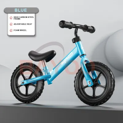 Bayoo Pedal-Free Balance Bike for Kids Childrens Bicycle No Need To Inflate Suitable for Toddler Training for Kids Age 2-6 Years Old