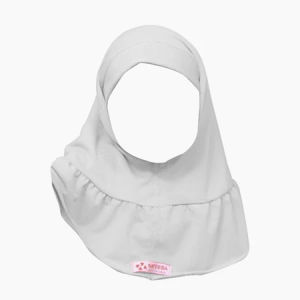 NAFEESA - Jilbab Anak Perempuan Dagu Malay Hitam