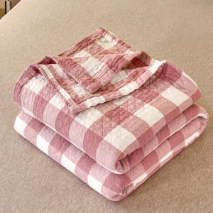 [Yongyw] Chăn điều hòa 100% cotton mềm mại thân thiện với da và thoáng khí chăn mỏng mùa hè khăn trải giường.