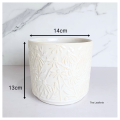 The Leaferie Noirra plant pots Ceramic flowerpot flowerpots flower pot planter planters. 