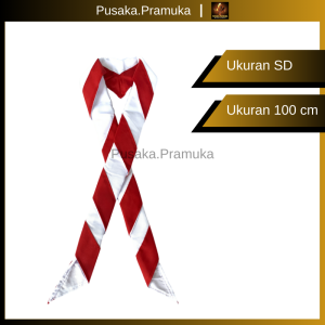 Hasduk/Kacu Pramuka Merah Putih Bahan Katun Halus dan Lembut Untuk SD SMP SMA Pembina dan JUMBO