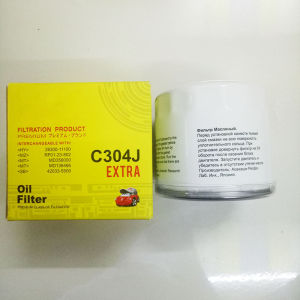 Lọc nhớt Kia Carens máy xăng 2002-2016 mã C304J của JS Asakashi Nhật Bản