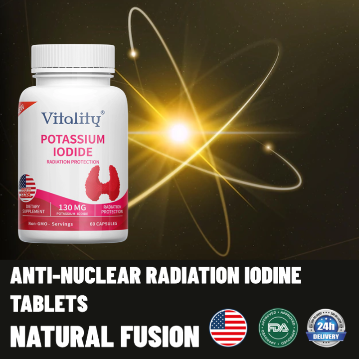 Potassium Iodide 130 mg Thyroid Support KI Potassium Iodide