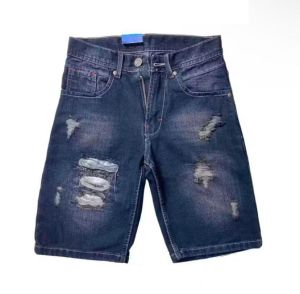 Celana Pendek Sobek Jeans Ripped Kualitas Premium Terbaru