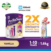 PediaSure Peptigro Vanilla 1.6kg Tin - Complete Child Nutrition Supplement for Growth with OptiHEIGHT System