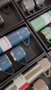 Thermos Cup set corporate teacher hadiah hari guru water tumbler Vacuum flask Thermos botol air Water Bottle
