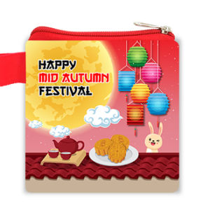 Mini Wallet Mid Autumn Festival Mooncake Dompet Panjang Souvenir Tas Selempang Pouch Sling Bag