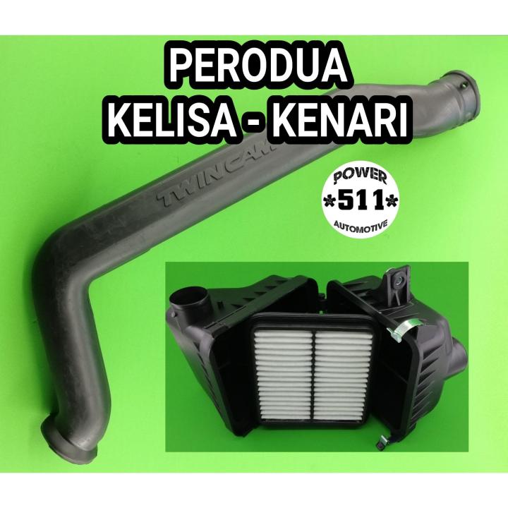 PERODUA KELISA KENARI AIR CLEANER CASING COVER FILTER AND HOSE Lazada