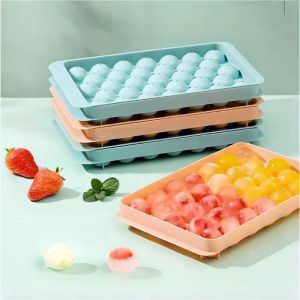 cetakan es batu bulat 33 Lubang - cetakan jely bulat - ice ball tray - zansenShop