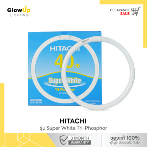HITACHI หลอดฟลูออเรสเซนต์กลม T9 40 วัตต์ (หลอดนีออนกลม)