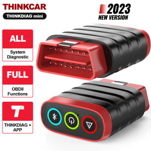THINKCAR ThinkDiag Mini OBD2 Bluetooth Scanner All Cars Full System Diagnostic Tool OBD2 Auto Code Reader Lifetime Update can for Malaysia perodua and proton