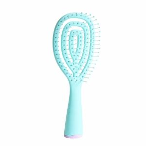 OWNNEW Khoét rỗng Lược chải tóc Hình bầu dục Chống tĩnh điện Lược massage da đầu Sử dụng ướt và khô Lược gỡ rối tóc Dụng cụ tạo kiểu tóc