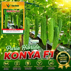 Benih Paria Hibrida KONYA F1 10 Gram Cap Tiga Daun