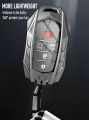 for Toyota Key Fob Cover Smart Key Case Holder Protector Compatible for Sienna Rav4 Prime Venza Fortuner Alphard Vellfire Hilux Land Cruiser (JTYB-Gray). 