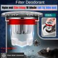 Phễu Thoát Sàn Thông Minh Ngăn Mùi Hôi Lọc Rác Tránh Tắc Cống Ngăn Côn Trùng Bò Lên chất liệu Inox và ABS cao cấp shop Cửu Long. 