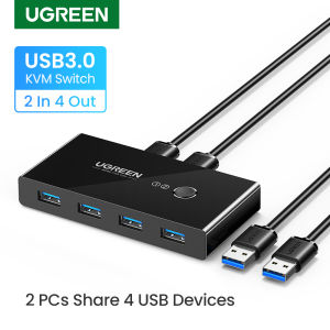 UGREEN 2 In 4 Out USB 3.0 Sharing Switch Box