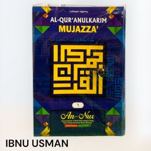 ALQURAN MUJAZZA PERJUZZ (JUZ 1-30) EDISI PENYEMPURNAAN RAMS UTSMANI I CAHAYA AGENCY