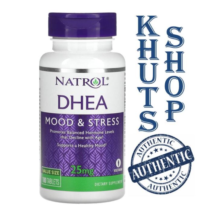 Dhea, 25 Mg 180 Tablets, Mood And Stress, Natrol 