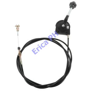 Excavator Throttle Control Cable Manual Flexible Throttle Wire Excavator Motor Control Cable for Excavator Mixer Truck