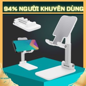 Giá đỡ điện thoại gấp gọn để bàn cầm tay bỏ túi điều chỉnh độ cao độ nghiêng bỏ túi  [No Worry]