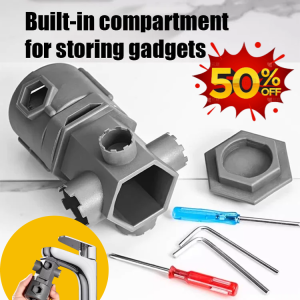 💕Multifunctional💕Faucet Repair Wrench Tool Universal Kitchen Wash Basin Water Outlet Valve Core Special Disassembly Tool