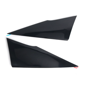 1 Pair Rear Quarter Moldings Cover for 2016-2022 62505-47012 62506-47012 Replacement Triangular Cover Plate