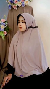 Jilbab Hijab Kerudung Bergo Krudung Wanita Dewasa Jersey Instant Terbaru 2022