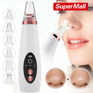 BISA COD USB Rechargeable Blackhead Remover Face Pore Vacuum Skin Care Acne Pore Cleaner Pimple Removal Vacuum Suction Facial Tools