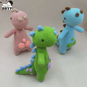Đan sang trọng Búp bê khủng long Kawaii Đồ chơi nhồi bông Búp bê ngủ Giáng sinh Quà tặng sinh nhật Trang trí phòng 2026