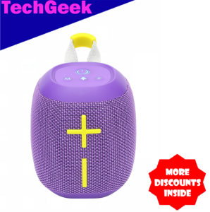 T&G TG-389 TWS Wireless Bluetooth V5.3 High Quality Speaker with RGB LED Colorful Light & IPX6 Waterproof