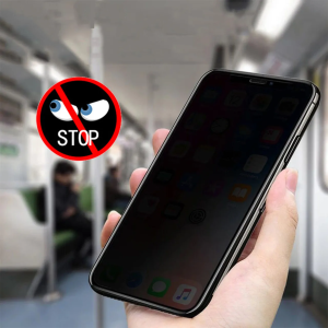 ฟิล์มกระจก ฟิล์มกันเสือก กันมอง ป้องกันการแอบมอง iPhone 16 15 11 13 12 14 Pro Max แบบเต็มจอ 6 7 8 Plus X XR XS Max 12 Mini ฟิล์มกันรอย ฟิล์มกระจกนิรภัย ไอโฟน6 Screen film