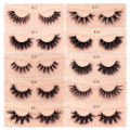 【Hot demand】 Lehuamao Makeup 3d Mink Lashes 100% Cruelty Free Handmade 3d Mink Lashes Full Strip Lashes Soft False Eyelashes Makeup Lashes. 