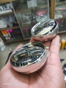 Cặp 2 gương Cầu Lồi gắn gương chiếu hậu Xoay 360 Độ Xóa Điểm MùSử Dụng Đế Hít Chân Không Tăng Góc Nhìn Hiệu Q