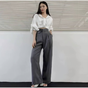 ORO PANTS - Celana Loose Pants Trouser Wanita Highwaist Celana Wanita