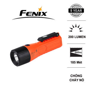 Đèn pin công nghiệp FENIX WF11E độ sáng 200 lumen chiếu xa 185m chống cháy nổ đuôi nam châm  dùng 3 pin kiềm AA Đèn Đèn pin