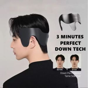 YLISSFU HUT Waterproof Anti-warping Sideburns Hair Clip Easy To Use Professional Down Perm Device Durable Plastic Smooth Sideburns Styling Tool for Men