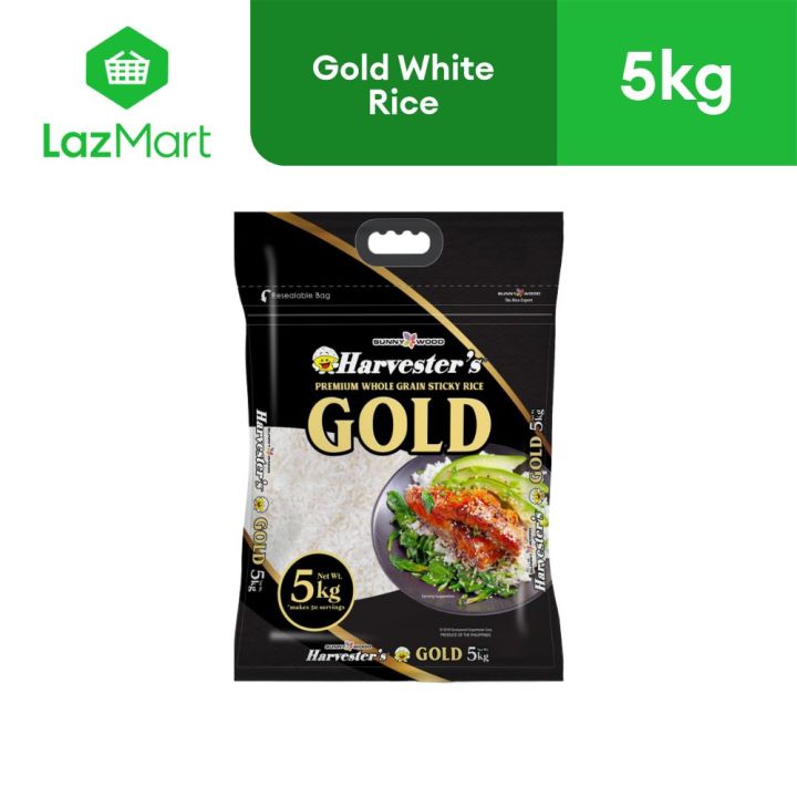 Harvesters Premium Gold White Rice 5kg | Lazada Philippines