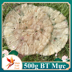 1KG Bánh Tráng Mực Trắng Đẹp Giòn Rụm Răng Rắc- VỰA KHÔ MINH TRIẾT