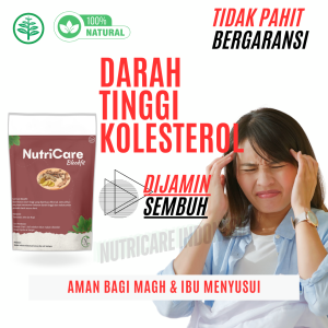 NutriCare Bloodfit Penurun Tekanan Darah & Kolesterol Mencegah Stroke 15 pcs